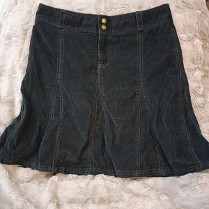 Athleta Dark Denim A-Line Skirt